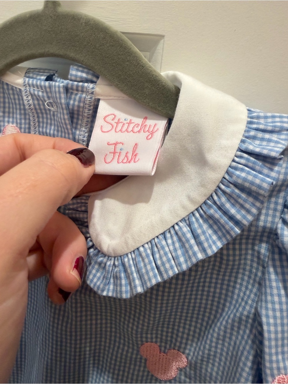 Stitchy Fish Mickey Top